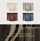 3 Pack Men s Ice Silk Satin Underwear Boys Lightweight Breathable Boxer Briefs