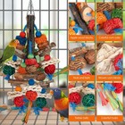 Bird Toys parrot Toys Exciting Chewing Fun For Parakeets cockatiels conures l   