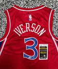 Allen Iverson Signed Autographed Philadelphia 76ers Jersey W  Coa Jsa Ch57228