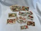 Lot Of 50 Plus Antique Cards  Gift Tags Paper Scrapbook Die Cut Ephemera Vintage