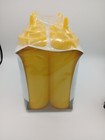 Update International 6 Wide Mouth Squeeze Dispensers 24 Oz Yellow Restaurant New