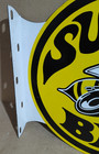 Super Bee Porcelain Enamel Sign 19 5 X 17 Inches 2 Sides