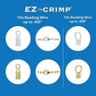 Beadalon Ez Crimp Ends Silver Plated Or Gold Color Jewelry Crimps Ends 20 Pieces