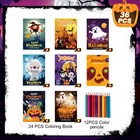 Halloween Colouring Book Coloring Book For Kid And Adult Halloween Painting Book