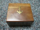 Brunton Compass  Desk Compass Made Of Brass India In Wooden Box
