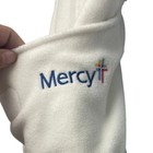 New White Fleece Halo Sleep Sack Swaddle Newborn Mercy Hospital Wearable Blanket