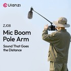 Ulanzi Zj08 Mic Boom Pole Arm 1m Aluminum Extension For Dslr Camera Microphone