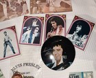 Elvis Presley Vintage Collectibles  cards concert Photos necklace magazines Etc 
