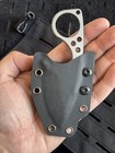 13cm Fixed Blade Knife Horizontal Carry Kydex Sheath D2 Steel 6cm Blade Kydex