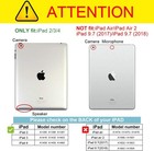 Case For Ipad 4th 3rd 2nd Gen 9 7 Inch Multi-angle Stand Cover Auto Sleep wake