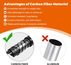 Carbon Fiber Telescoping Pole  Multi-purpose High Reach Extension Pole 30ft