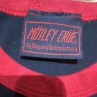 M  tley Cr  e Too Fast For Love Black   Red Ringer Graphic T-shirt