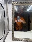 Vtg Bathroom Vanity Mirror Medicine Cabinet Gilded Ornate Frame Bathroom 22 X 16