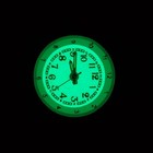 White Luminous Finger Ring Watch Round Quartz Elastic Band Glow 12 Hr Usa New