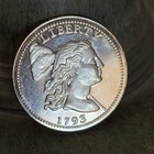 1793 1c Proof Flowing Hair Liberty Cap Large Cent Gallery Mint Ron Landis 