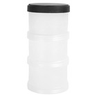3 Layers Baby Milk Powder Formula Dispenser Stackable Storage Container Box