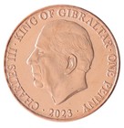 Gibraltar 1 Penny  2023-2024  N  399294  Mint