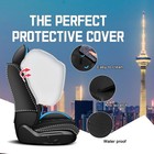 Ford Edge 2007-2026 Luxury Nappa Leather Sport Seat Covers 5 Seats Black Blue