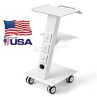 Dental Medical Mobile Cart Trolley  rolling Cabinet Cart With Drawers Office
