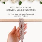 Macrame Cord 3mm X 330yds - Single Strand For Wall Hangings Plant Hangers - C   