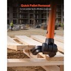 Uimoso Pallet Buster Tool With 44-inch Handle For Deck And Board Removal