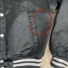 Vintage 90   s Chalk Line Raiders Lined Bomber Jacket 18 20 Kids  wmns Xs 