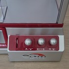 The Claw Electronic Mini Tabletop Claw Machine Arcade Toy Red silver