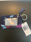 Vera Bradley Mayfair In Bloom  Lanyard And  Ionic Zip Id Case Nwt