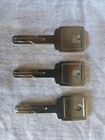 3  Clark Michigan Volvo Laser Cut Heavy Equipment Ignition Keys Fast Shipping 