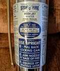 Stop Fire Redi-jet Stainless Fire Extinguisher Water 1967 2 5 Gallon