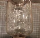 Vintage Antique  Arcade Crystal No 3 Cast Iron Wall Mount Coffee Grinder - Gw 