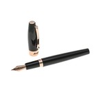 Montegrappa Fortuna Black And Gold Fountain Pen
