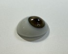 Antique German Hand-blown Human Prosthetic Glass Eye   Brown 