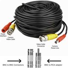 4 X 100ft Video power Cable For Night Owl Hd Cctv Security Camera Wire Cord