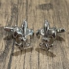 Fleur De Lis Cufflinks For Men Birthday Father   s Day Wedding Gif Cufflinks