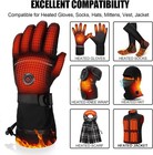 2pack 7 4v 3500mah Rechargeable Battery For Heated Gloves Heated Socks Hats