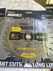 Irwin 6-1 2 In  24t Circular Saw Blade 14029 Construction Series - Qty 2