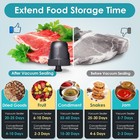 Electric Mason Jar Vacuum Sealer Kit With Jars Automatic Handheld Canning Pump