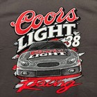 Coors Light Racing 38 Race Car T-shirt Size Extra Large