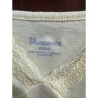 No Boundaries Lace Trim V-neck Cami  Women s Size Xs H-007