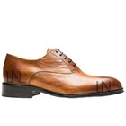 New Men s Brown Color Oxford Shoes  Genuine Leather Lace Up Formal Dress Shoes