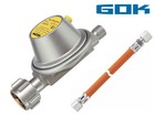 Gas Regulator Caravan Caravan Gok 30 Mbar  bj2026  With 40cm Hose Rvs8  bj2025 