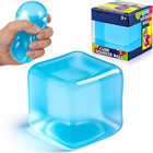 Ice Cube Squeeze Toy Squishy Stress Relief Fidget Ball Blue Sensory Autism