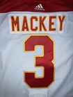 Connor Mackey Game Worn Used Jersey Set 2 Repairs 2022-23 Photo Matched Jan 8th