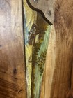Vtg Hand Painted Warranted Superior Hand Saw W  Barn 19    Long Blade Susan Walter