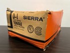 Box Of  15  Sierra D-1 Ivory Ribbed Single Gang Switch Plate - New In Box Nos