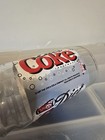 Vintage 1997 Diet Coke Advertising Drinking Glass 5 5  Tall Transfer Printed 