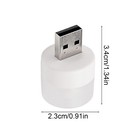 10pcs Mini Usb Led Night Light Warm White Reading Lamp For Laptop  Power Bank
