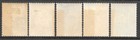 Indonesia Stamp  1958  Sc   468-72  5   Mint  Slightly Toned   Idn t-110-3