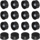 16 Pcs Phenolic Resin Cover  24mm Poly Seal Screw Caps Plastic Replacement Bo   
